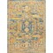 Homeroots 4 x 6 ft. Gold & Blue Antique Area Rug 385342 - alternate 1